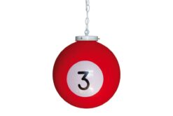 Лампа во облик на билјард топка